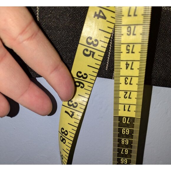 J. Vital Black White Checkered Womens Dress XL Polyester Short Sleeve - Picture 6 of 6